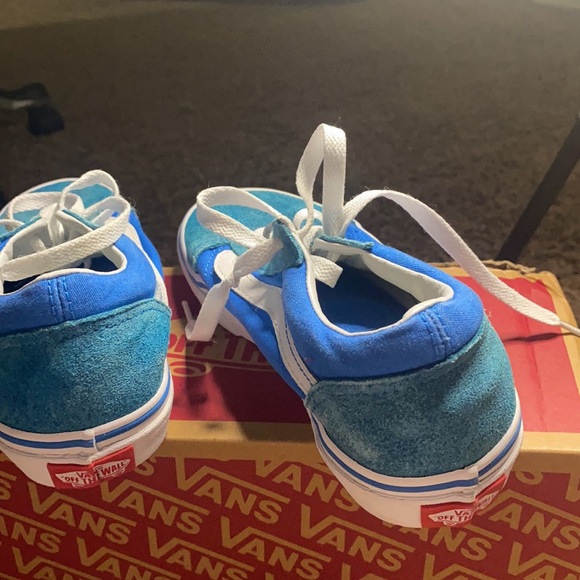 Teal/Turquoise kids vans 3.0 - Picture 3 of 3